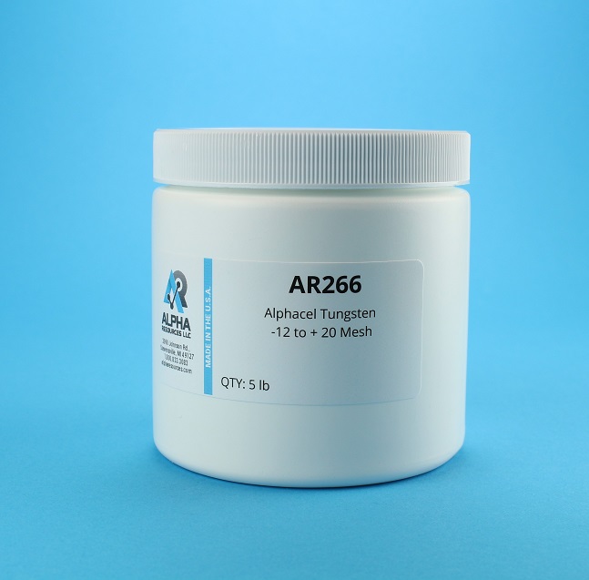 ALPHACEL TUNGSTEN 12+20 MESH AR266 Alpha Resources