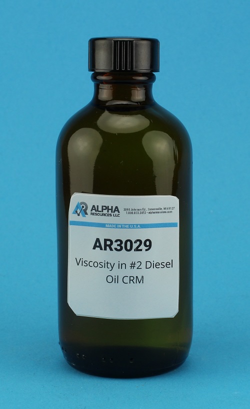 View Viscosity in #2 Diesel Oil CRM