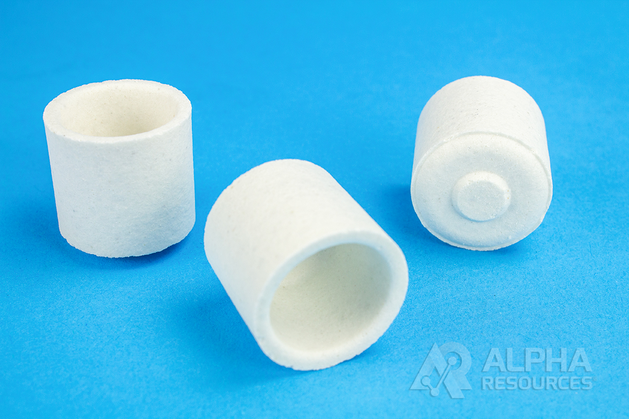 View Ready Use Ceramic Crucibles - Low Blank - Foil Wrapped
