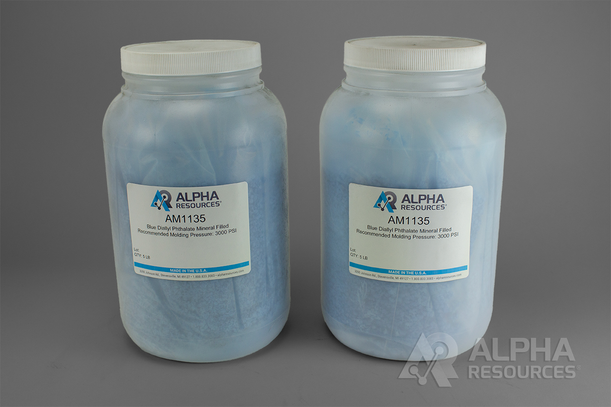View Blue Diallyl Phthalate, Mineral Filled
