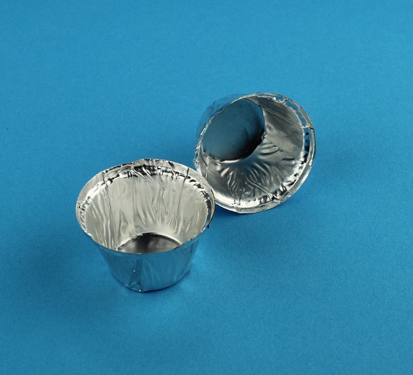 View Aluminum Foil Crucibles, 1.51 in diameter