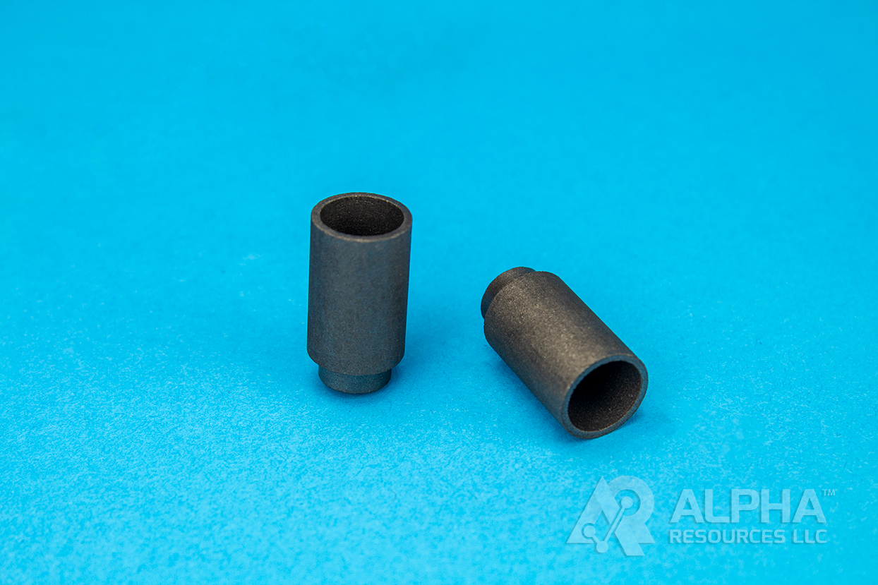 View Graphite Crucible for Bruker, Hydrogen in Aluminum (H= 23.5mm, OD= 13mm)