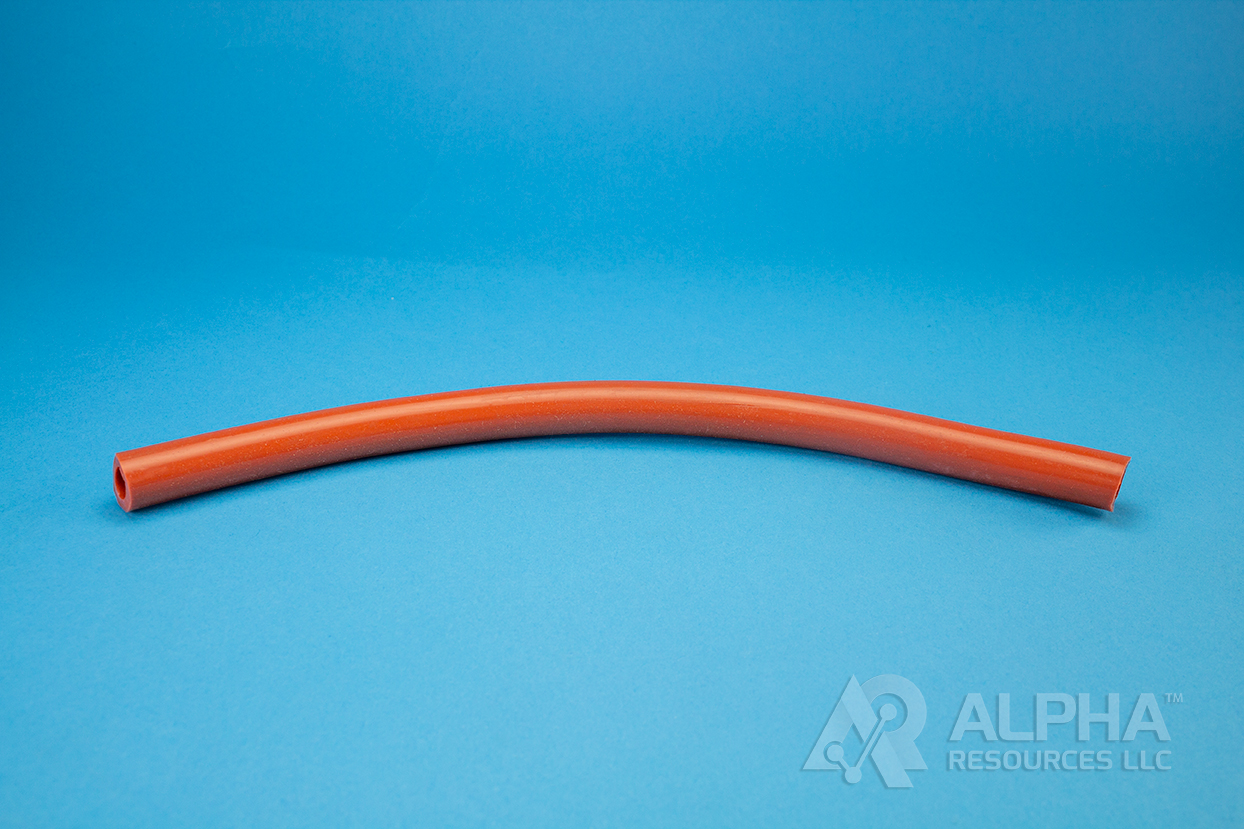 View Red Silicone Tubing, ID: 3/8