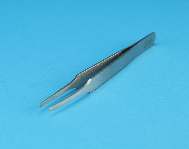 View Tweezers, Stainless Steel, Straight Tip, 4.5