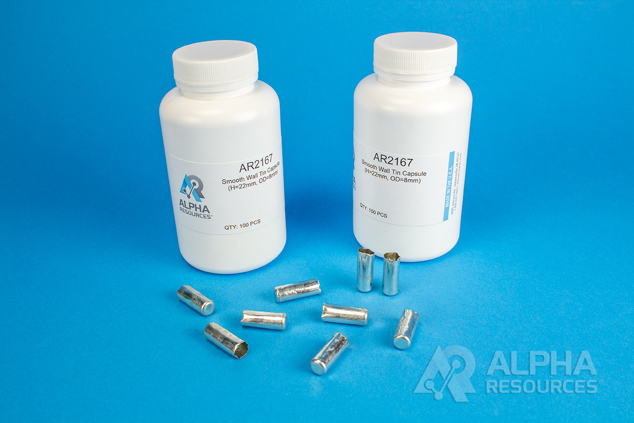 View Smooth Wall Tin Capsule (H=22mm, OD=8mm)