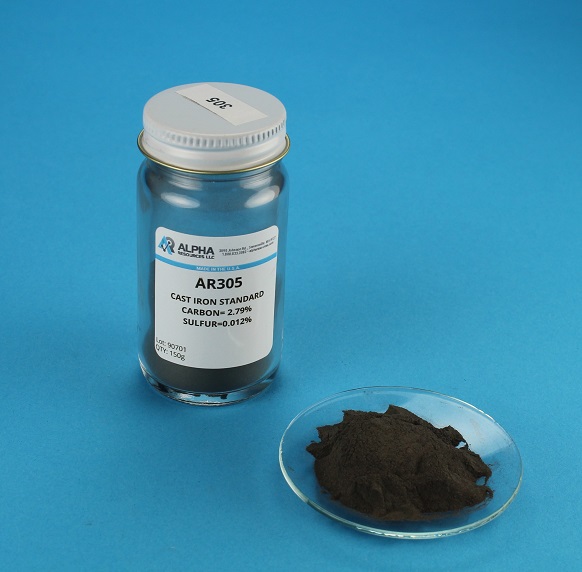 View SOLD OUT - Carbon and Sulfur in Malleable Iron CRM (C=2.75% S=0.012%)