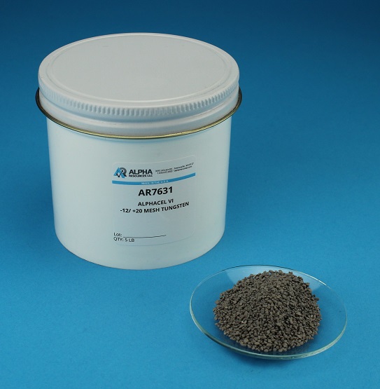 View Alphacel® VI Tungsten, Coarse Grain,-12/ +20 Mesh