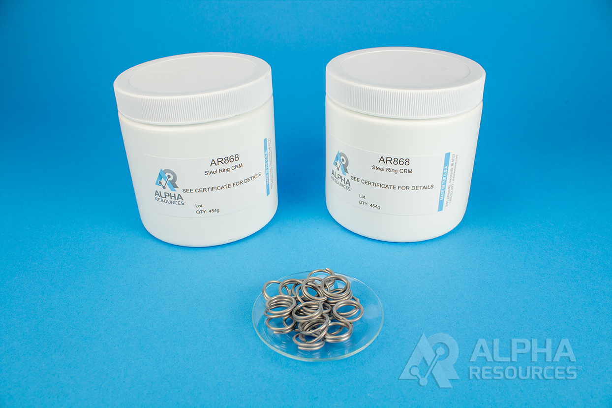 View Carbon and Sulfur CRM (C= 0.108% S= 0.0016%) - 1g Ring