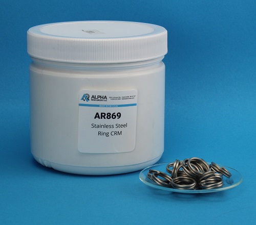 View SOLD OUT - Carbon and Sulfur CRM (C= 0.017% S= 0.0026%) - 1g Ring