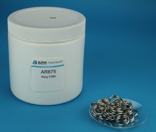 View Carbon and Sulfur CRM (C= 0.786% S= 0.015%) - 1g Ring