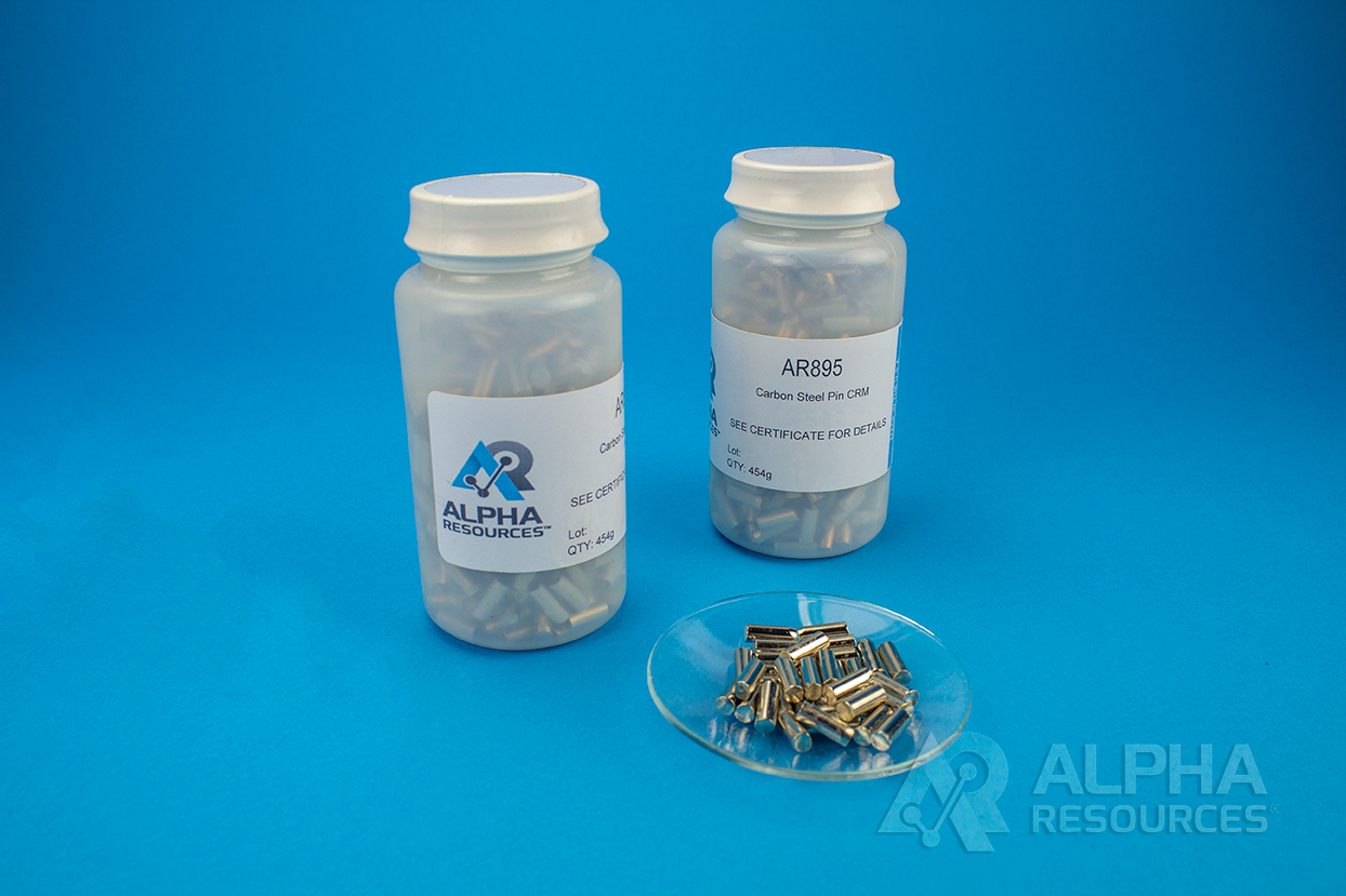 View Carbon and Sulfur CRM (C= 0.276% S= 0.0227%) - 1g Steel Pin