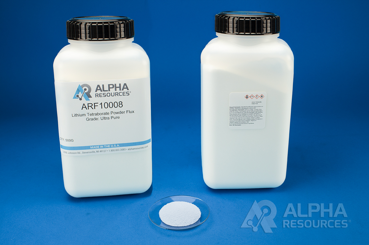 View Lithium Tetraborate Powder Flux, Grade Ultra Pure