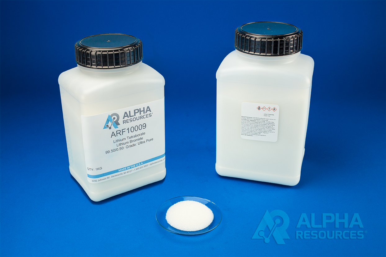 View Lithium Tetraborate/Lithium Bromide 99.50/0.50: High Density, Grade Ultra Pure