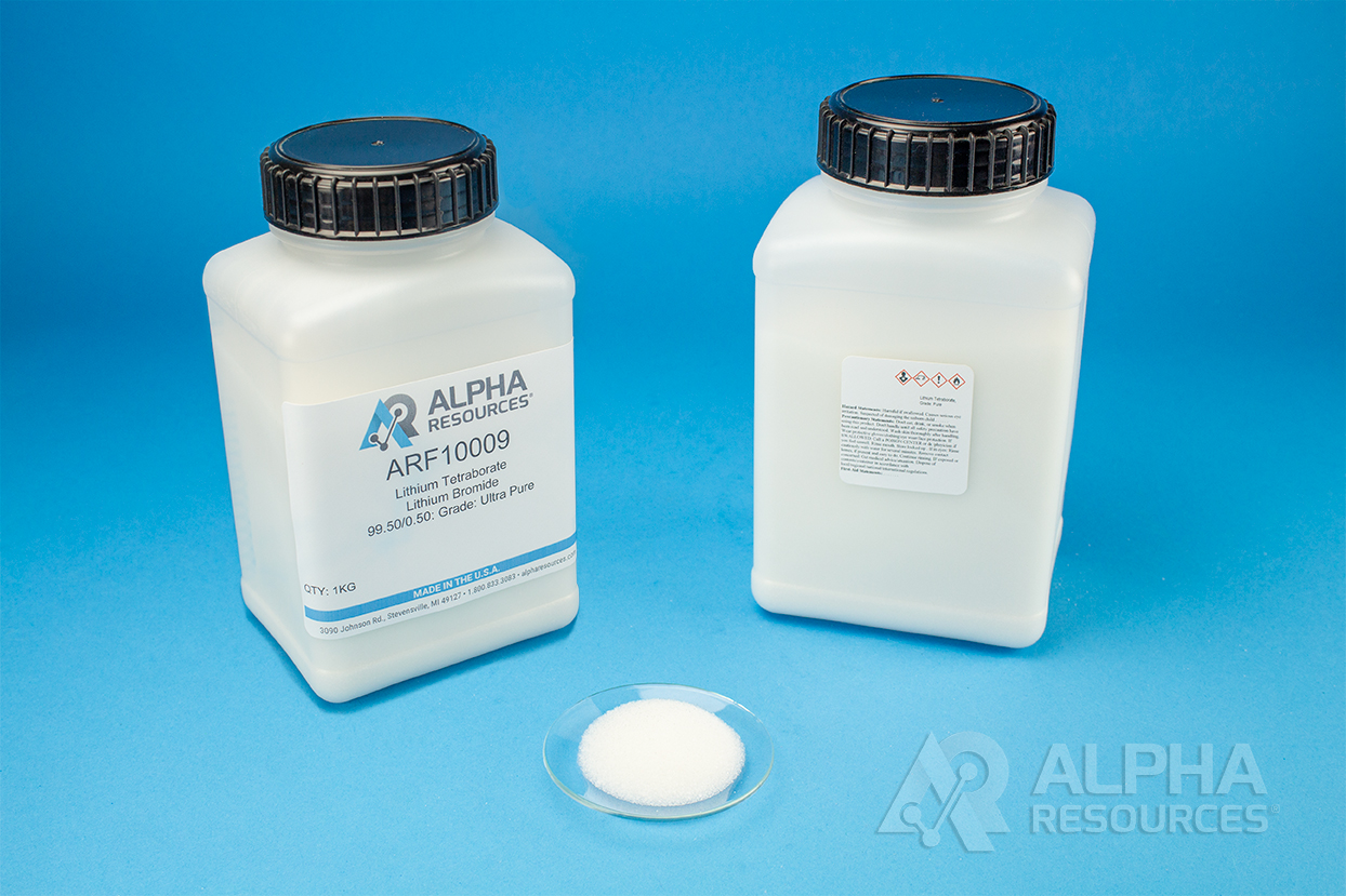 View Lithium Tetraborate/Lithium Bromide 99.50/0.50: High Density, Grade Ultra Pure