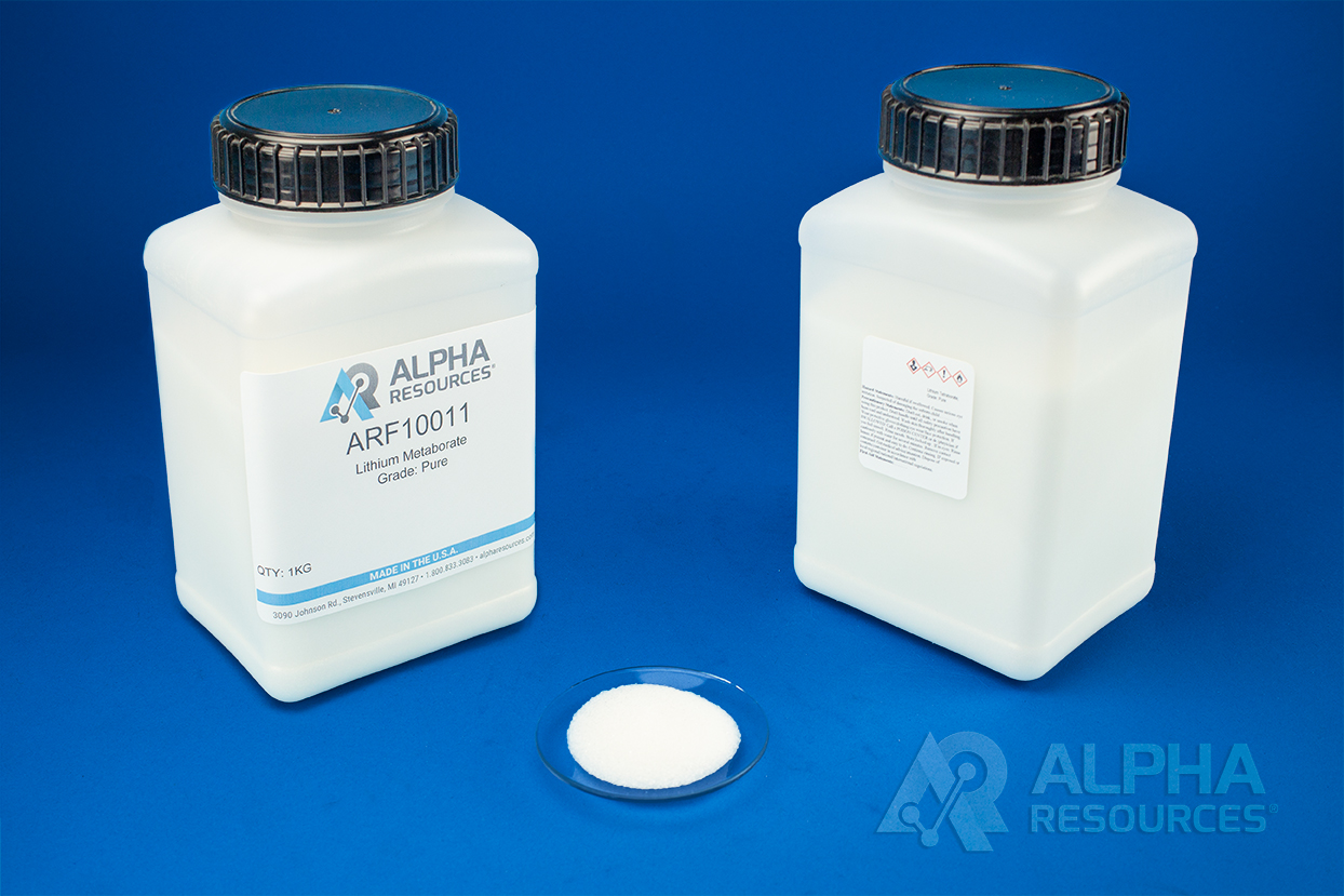 View Lithium Metaborate, High Density, Grade Pure