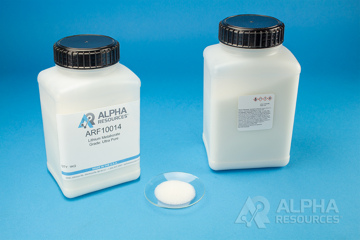 View Lithium Metaborate, High Density, Grade Ultra Pure