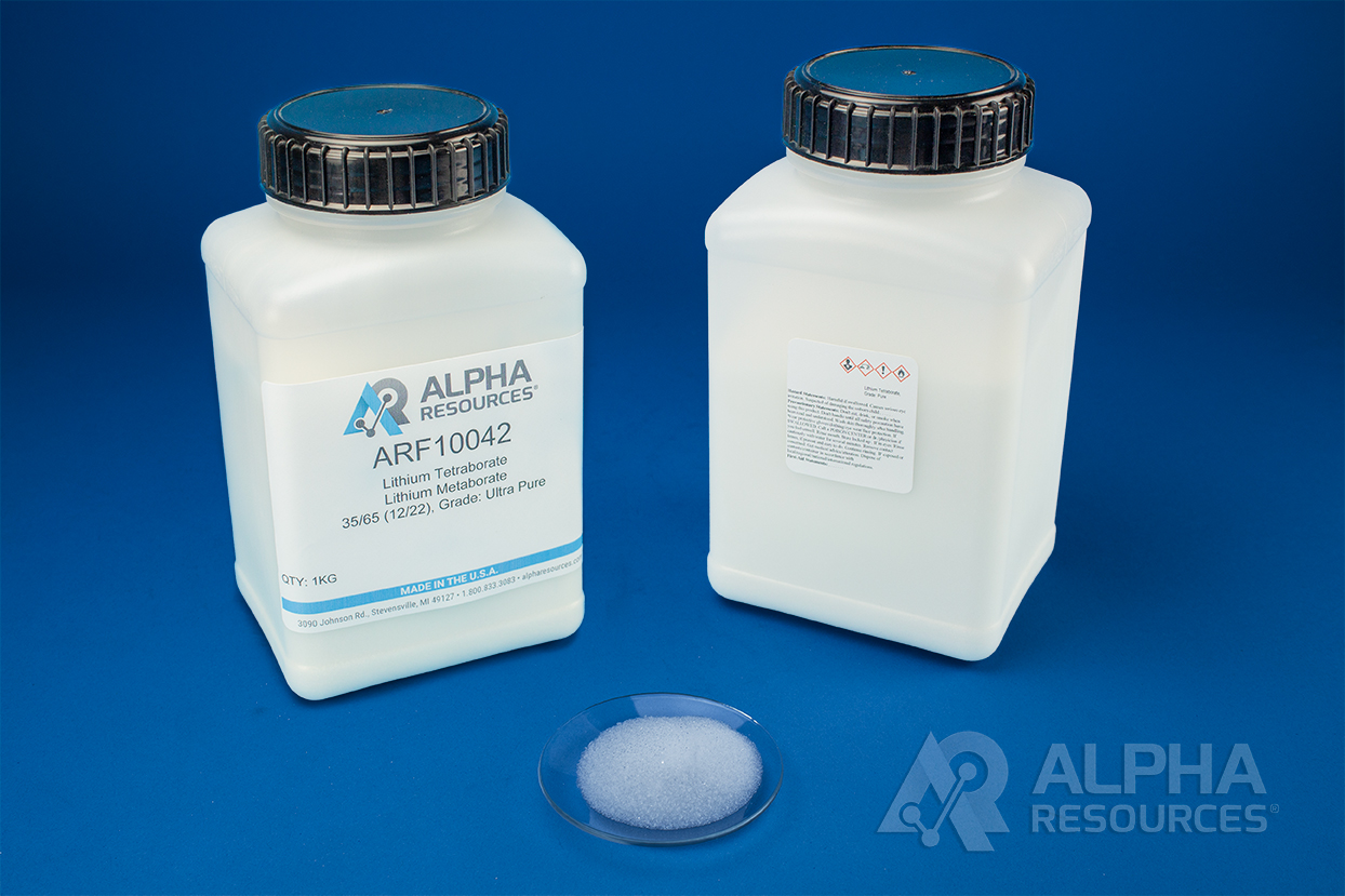 View Lithium Tetraborate/Lithium Metaborate 35/65 (12/22) High Density, Grade Ultra Pure