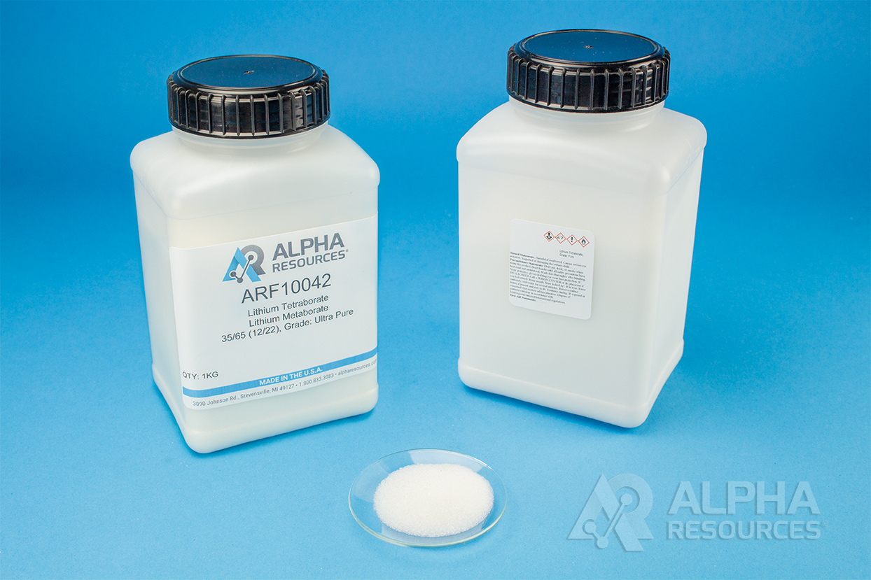 View Lithium Tetraborate/Lithium Metaborate 35/65 (12/22) High Density, Grade Ultra Pure