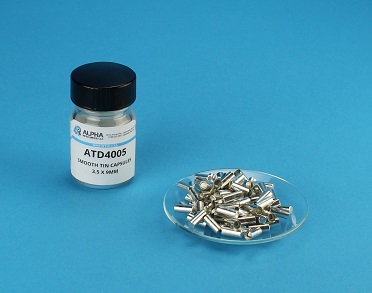 View Smooth Wall Tin Capsules (H=9mm, D=3.5mm)