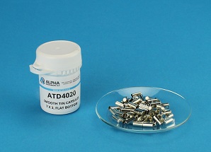 View Smooth Wall Tin Capsules (H=7mm, D=3mm) Flat Bottom