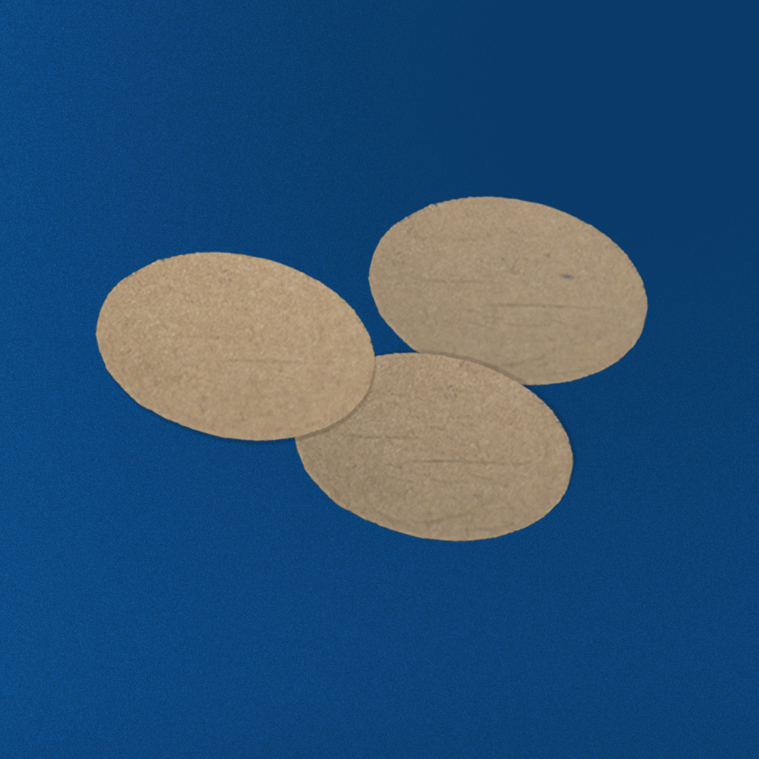 View Mylar® 3.0u (0.12 mil) - 2.5in Circles