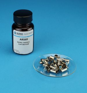 View Smooth Wall Nickel Capsule (H= 10mm, D= 5mm) Flat Bottom
